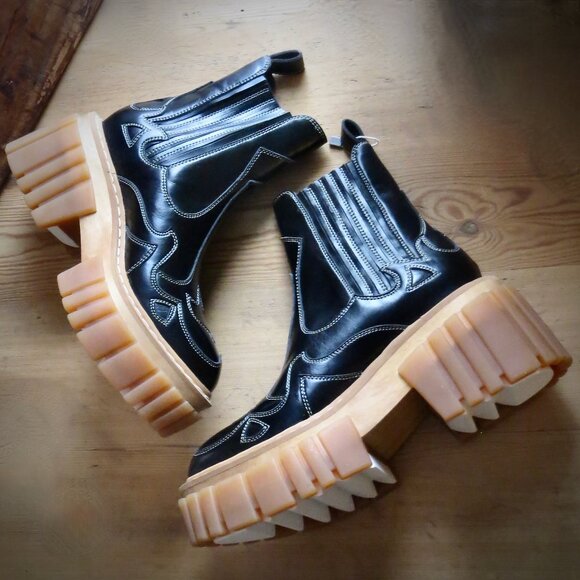 Stella McCartney Shoes - Stella McCartney Black Emilie Boots Brand New Made in Italy Size EU 36 (US 6)